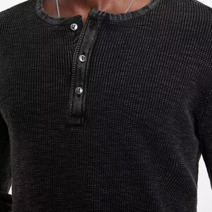 Memphis waffle henley John Varvatos